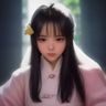 女性数据分析师在电脑前查看阅读平台数据图表，专注分析题材热度趋势